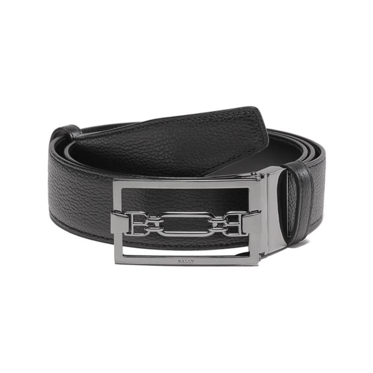 Shop Bally Draper Dress Belt In Schwarz