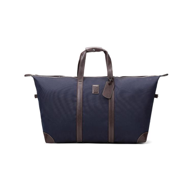 Longchamp 男士/女士中性款织物手提旅行包户外大容量搬家袋行李打包袋 In Blue