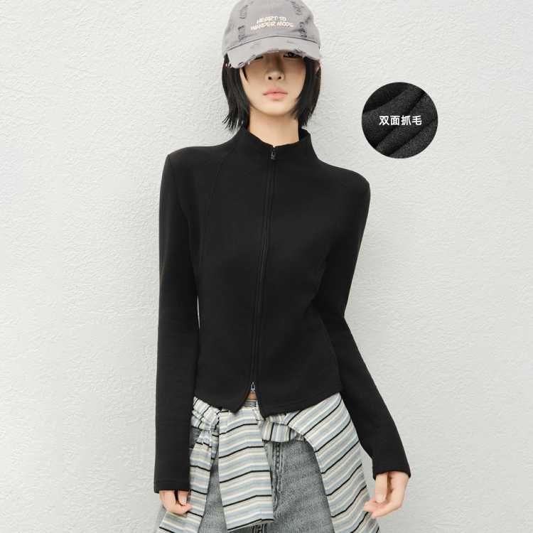 美洋MEIYANG 天选内搭六号 抓毛发热修身卫衣【50】A1137
