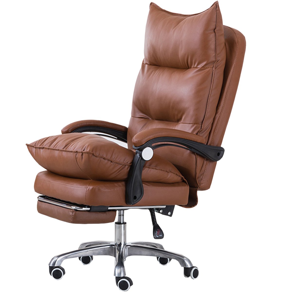 高档按摩老板椅办公椅真皮电脑椅旋转升降转椅人体工学皮艺座椅