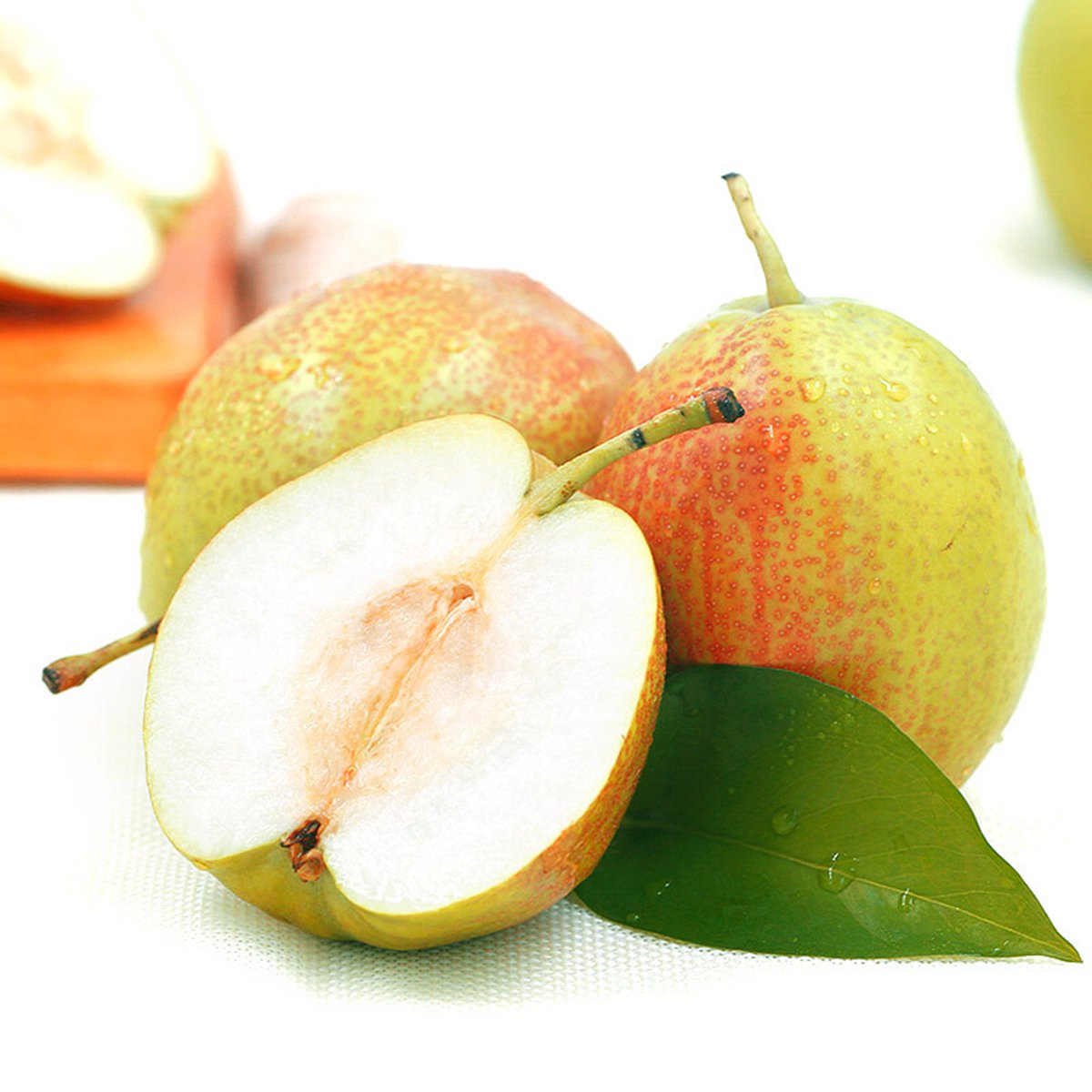 果聚匠心 陕西香梨 8斤 红香酥梨新鲜水果梨子 现摘现发