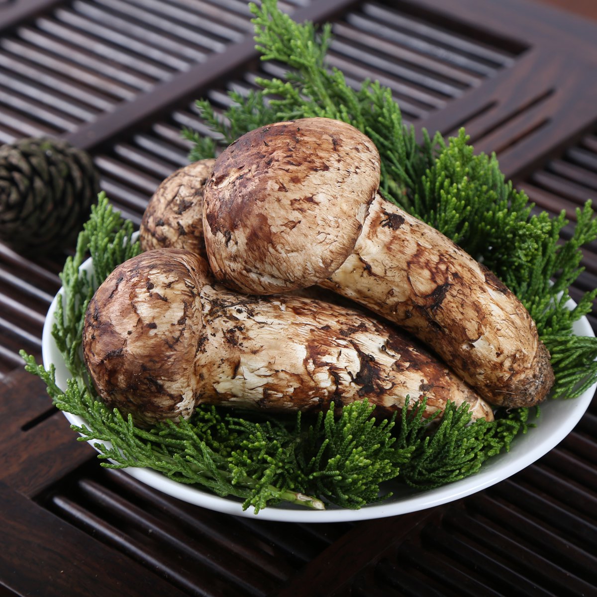 【出口级】云南香格里拉新鲜松茸7-9cm未开伞500g 顺丰空运包邮 新鲜