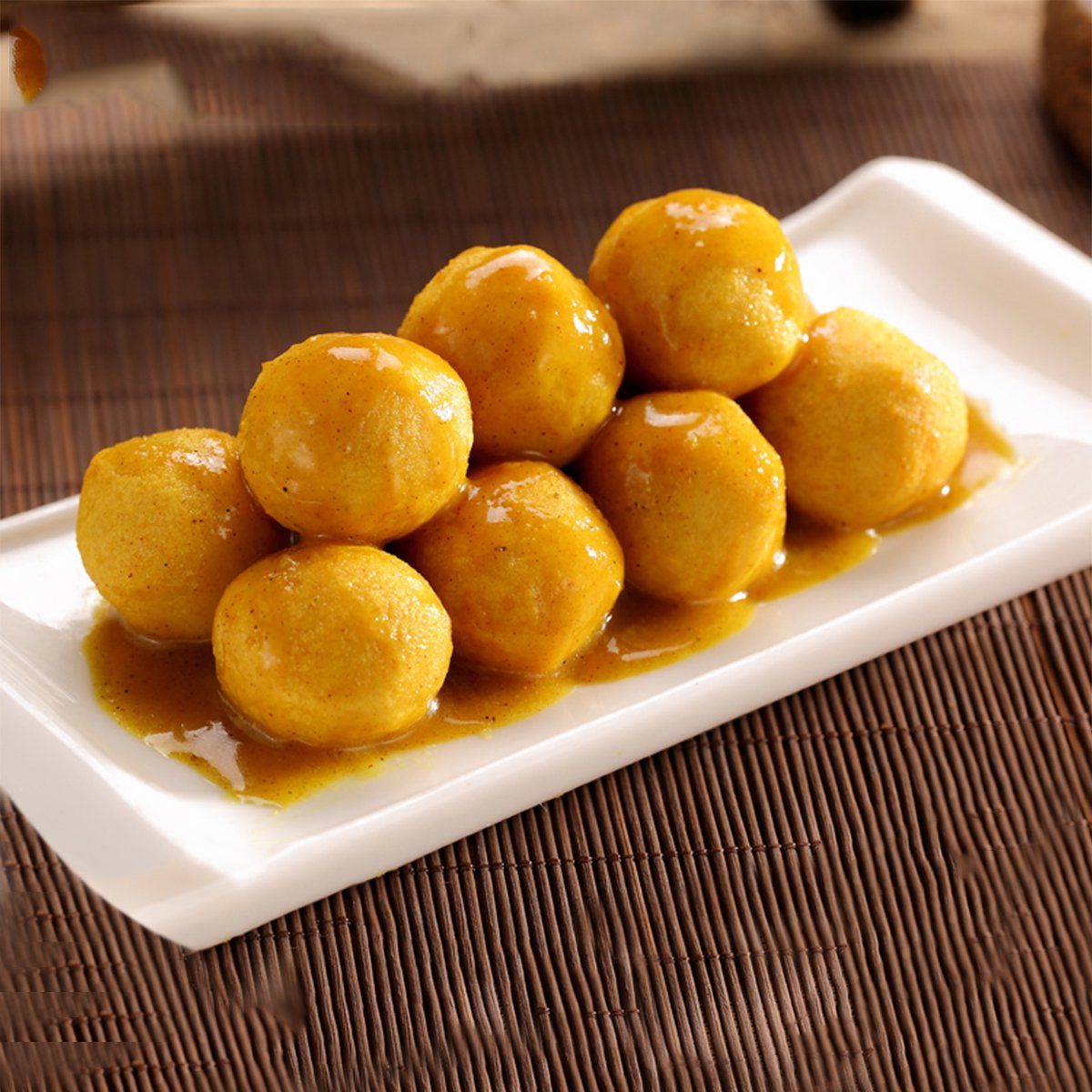 喜得佳 正宗香港黄金鱼蛋250g*4包 火锅食材 鱼丸