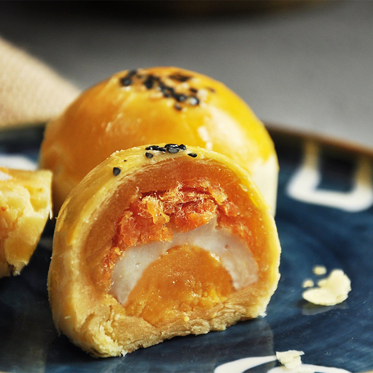 手工麻薯蛋黄酥办公室零食面包 网红糕点传统点心小吃传统特产早餐