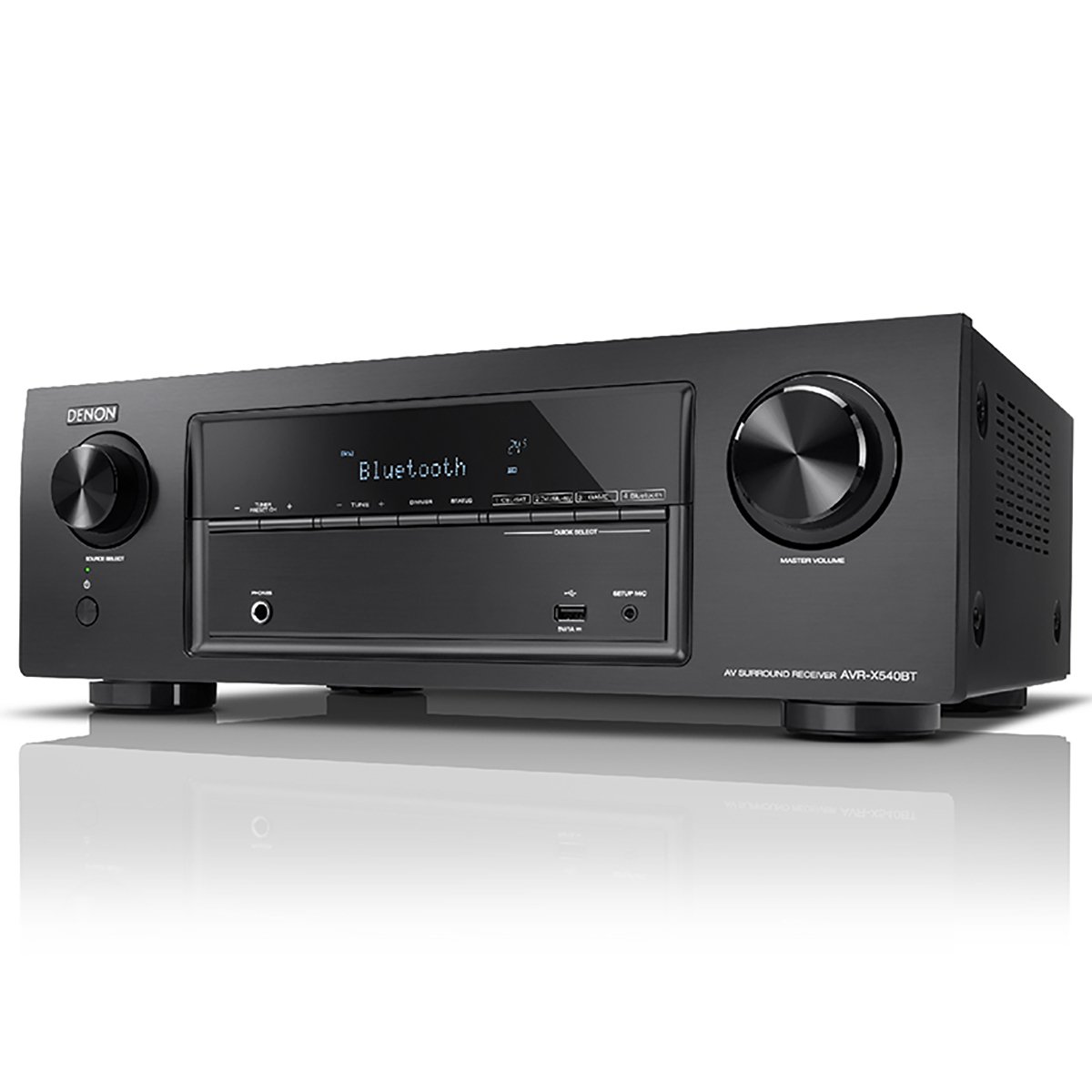 denon/天龙 avr-x540bt家用功放机蓝牙发烧无损大功率音响5.2声道