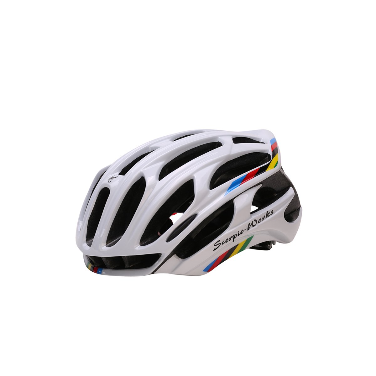 forider-2018新款一体成型山地车公路车男女款单车盔防护头盔带尾灯