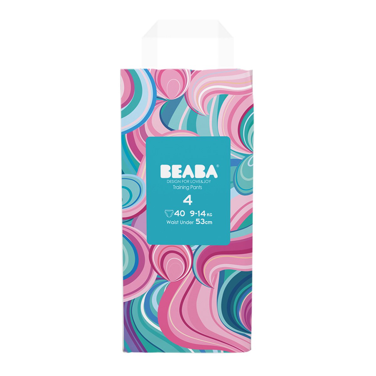 beaba糖果系列拉拉裤l40片 超薄透气婴儿尿不湿成长裤男女宝尿裤