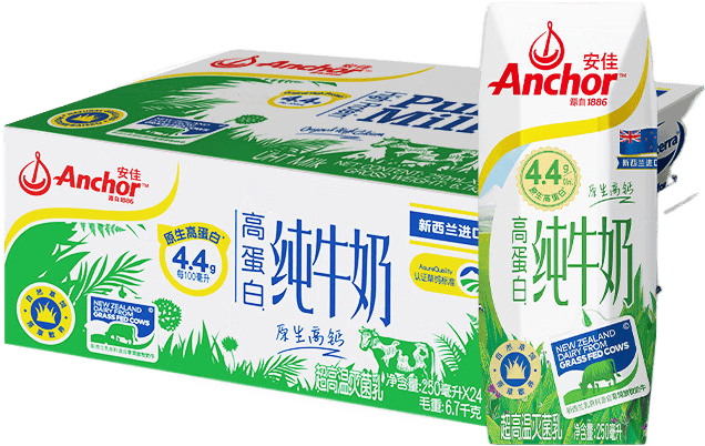 ���� ԭװ����4.4g�ߵ���ȫ֬��ţ�����������250mlx24�� 95Ԫ