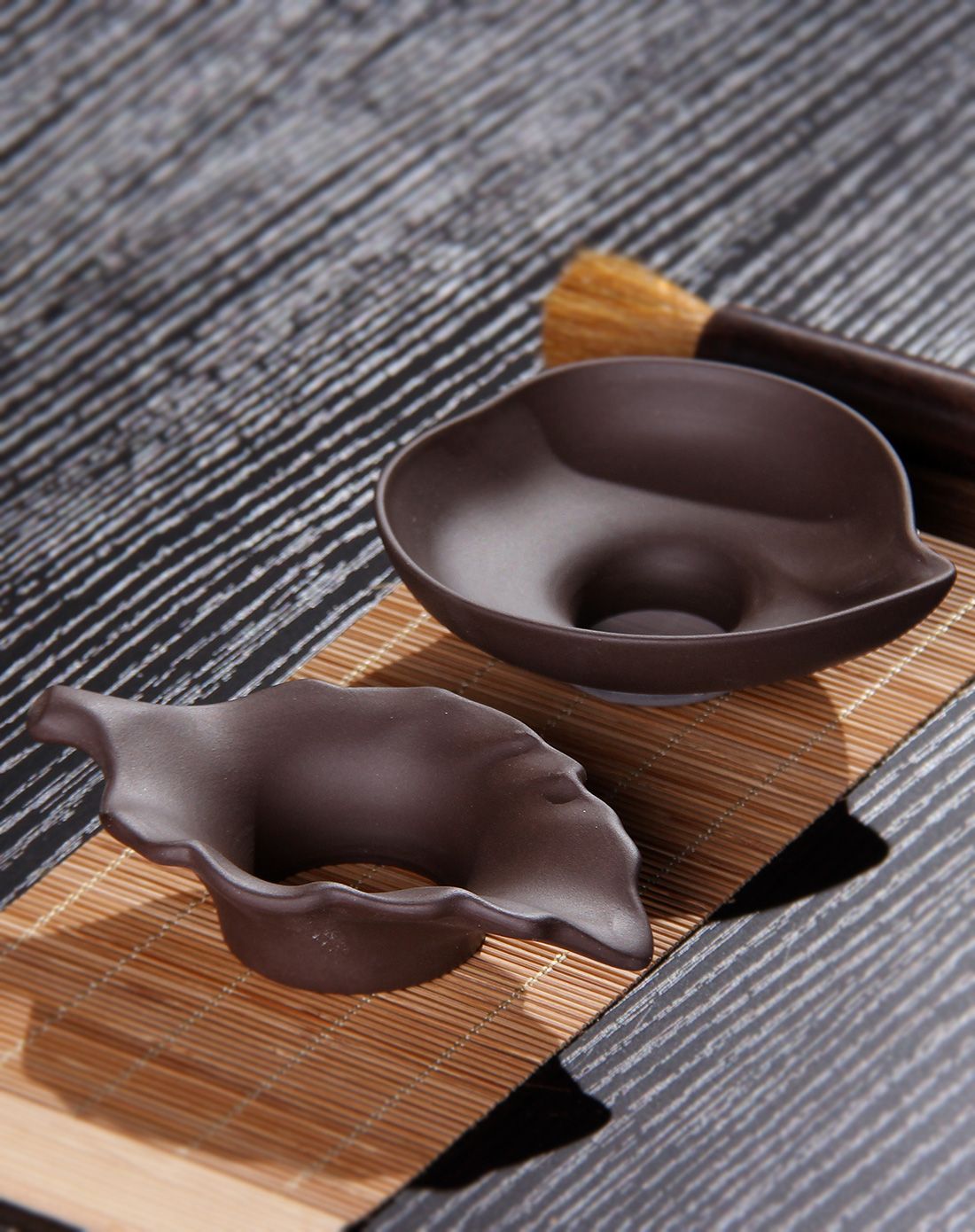 百鸿bai hong茶具树叶茶漏 宜兴紫砂茶滤 茶道配件bh2015-810a_唯品会