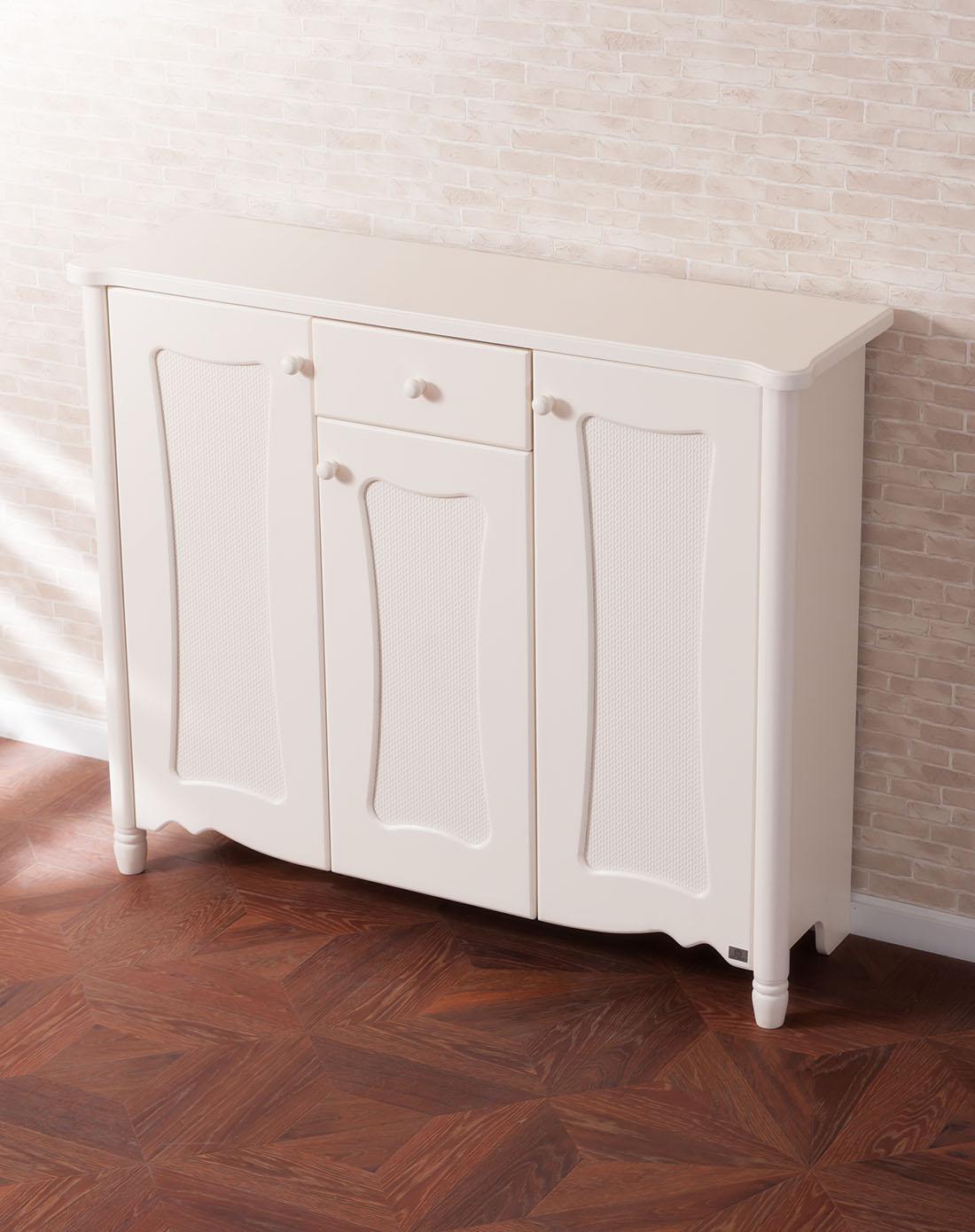 1.2米田园三门鞋柜