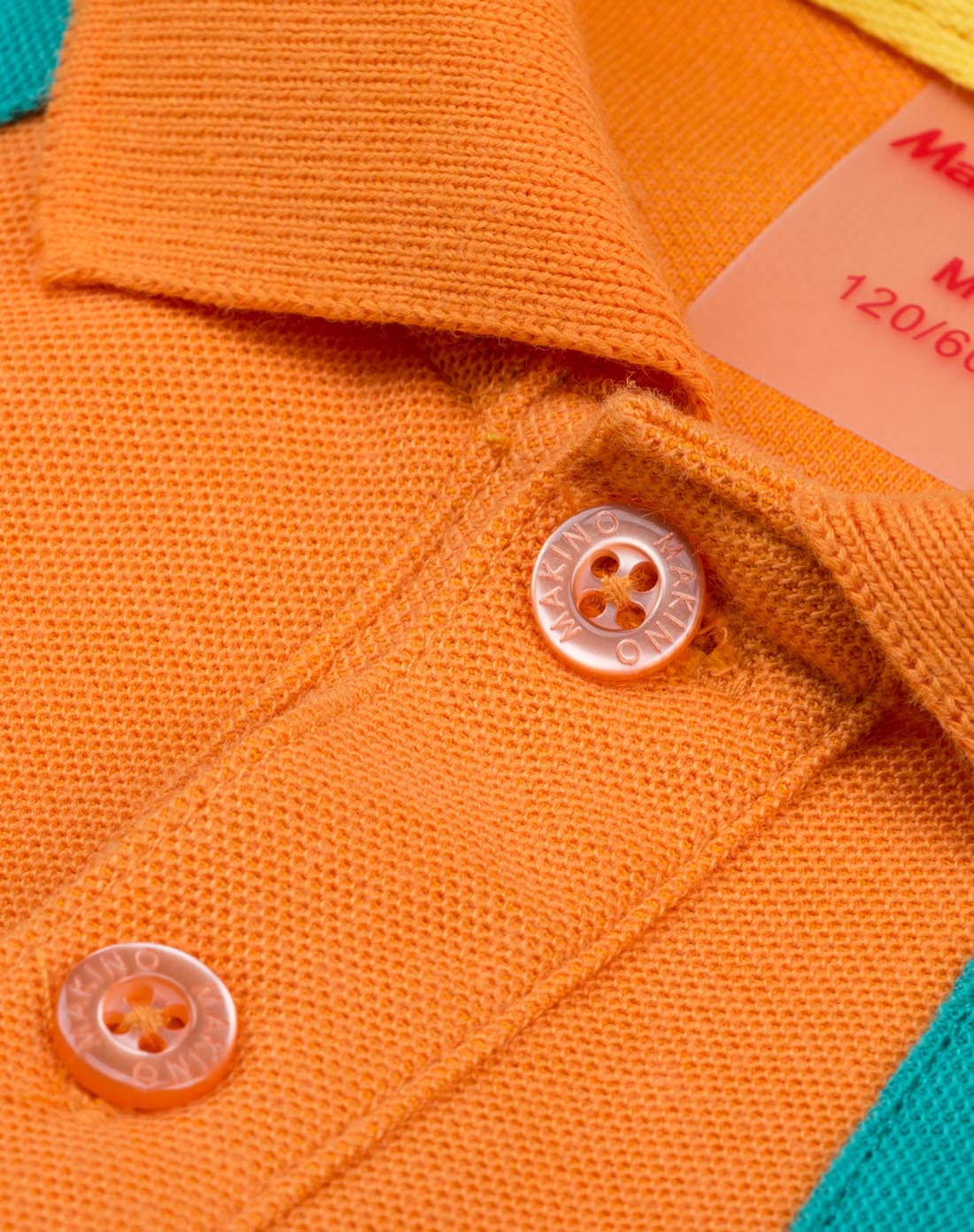 中性亮橙 孔雀绿t恤 透气排汗舒适