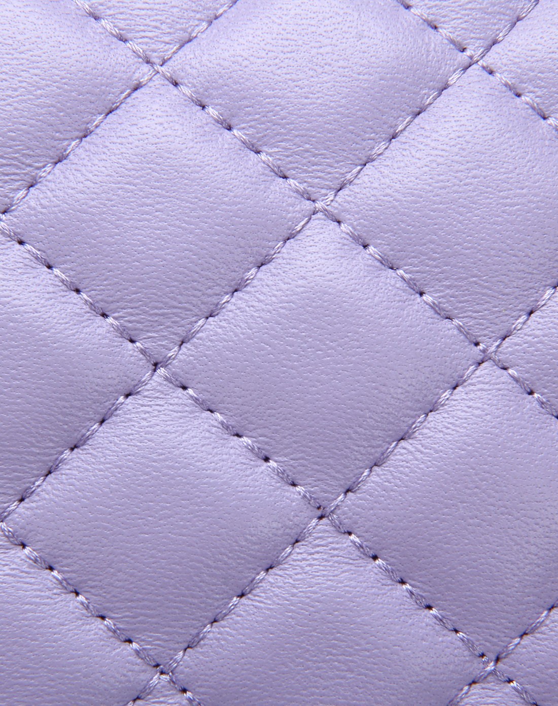 女士紫色牛皮欧美时尚菱格纹女包