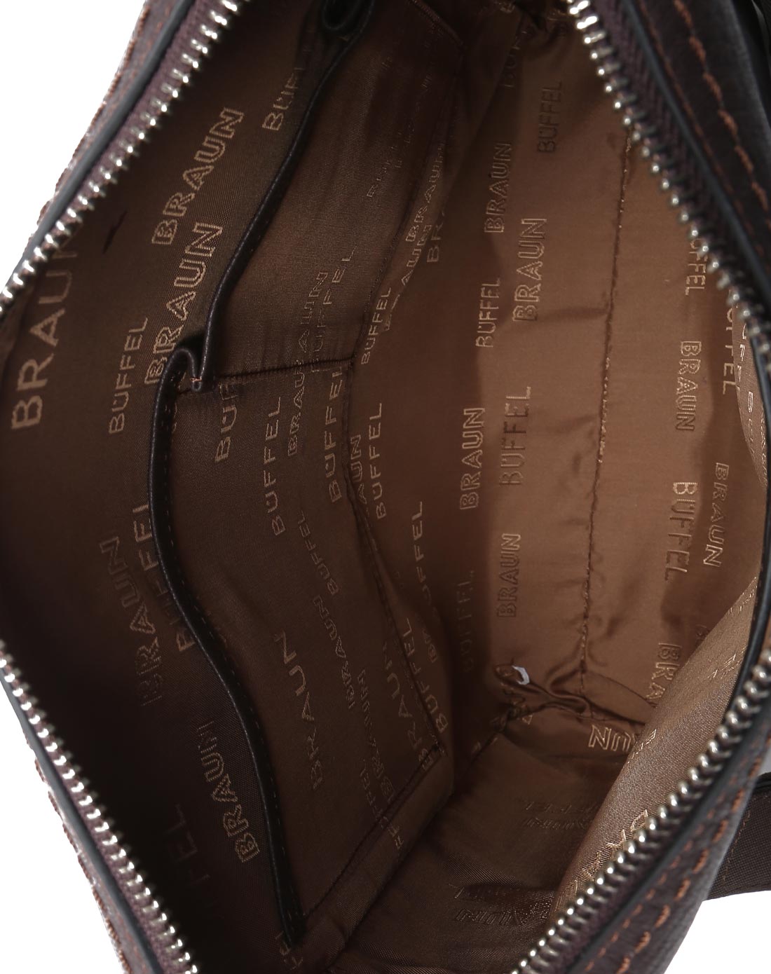 布兰施braun buffel国际品牌皮具专场男款啡色牛皮时尚日字包b10