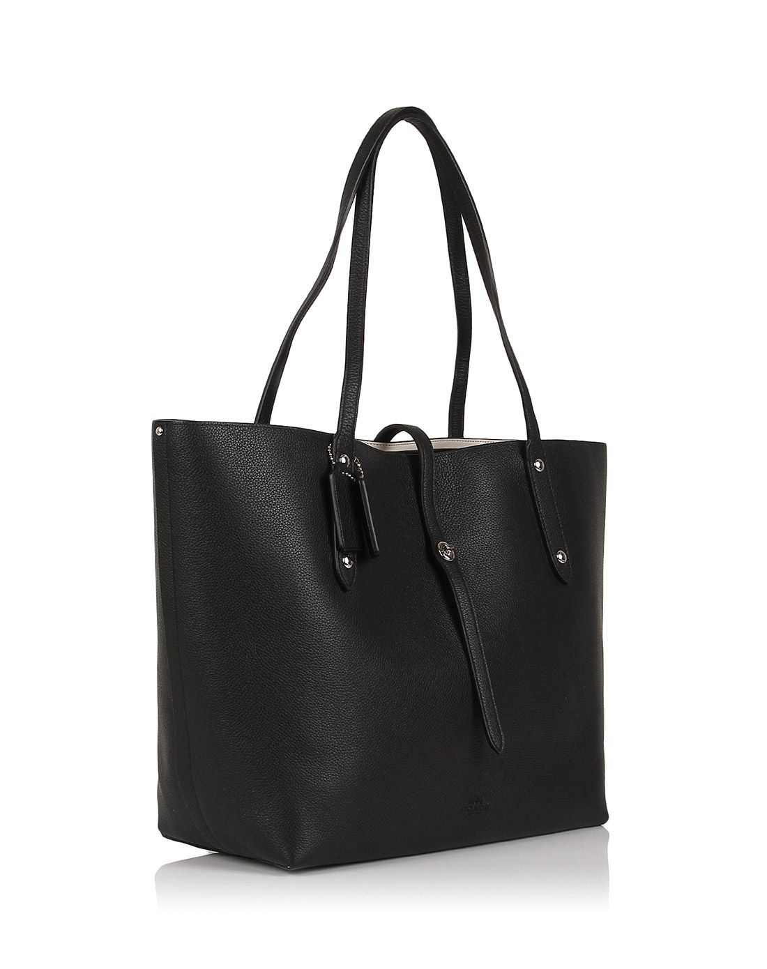 coach 黑色大号托特包