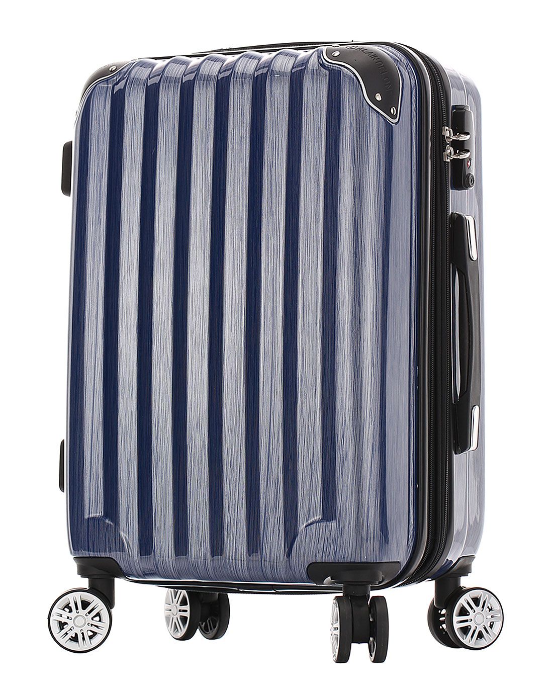 alain delon拉杆箱专场镜面带护角扩展层拉杆箱尊贵蓝28寸ad-90022820