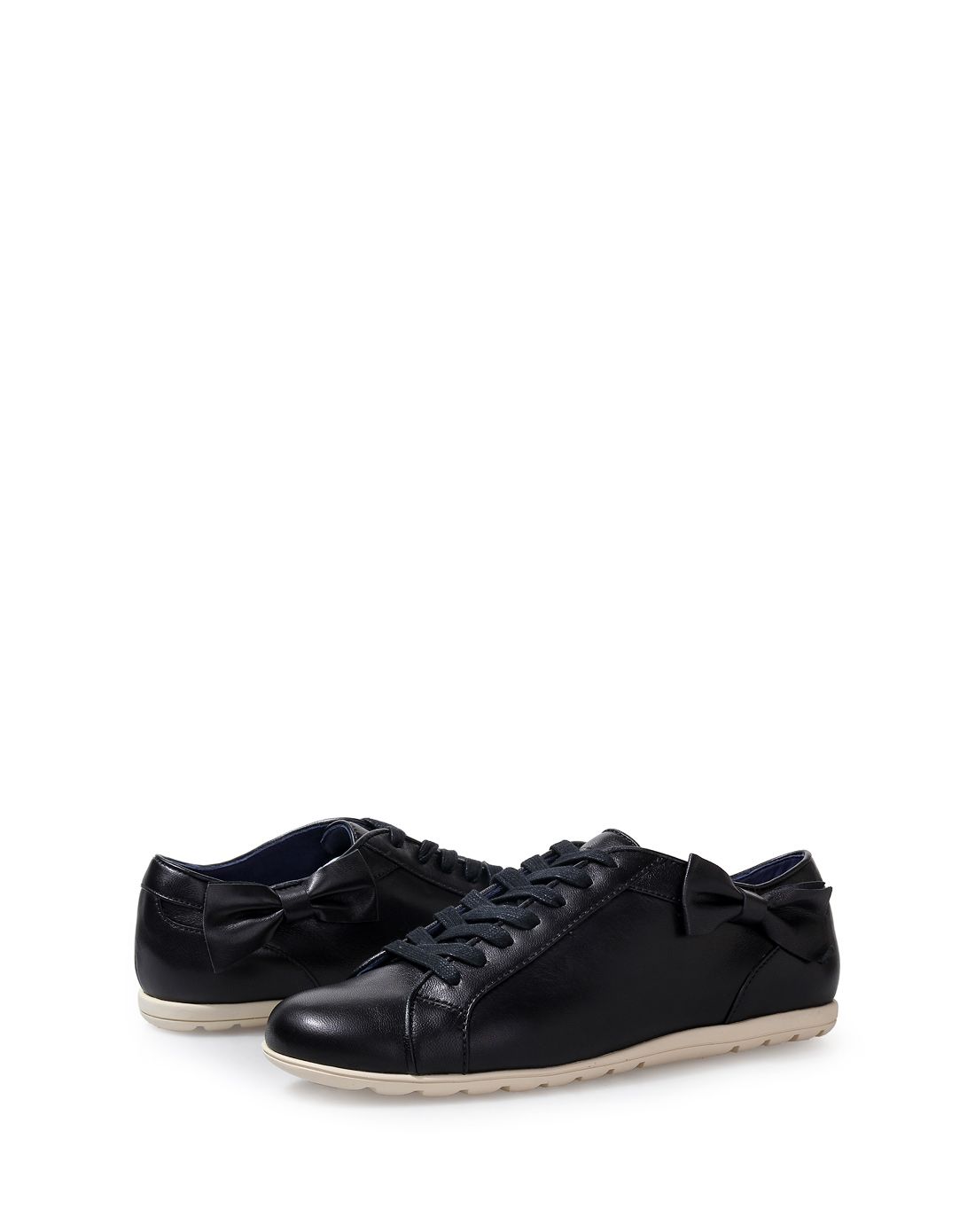 cozy steps黑色真皮女款浅口鞋821300501e01_唯品会