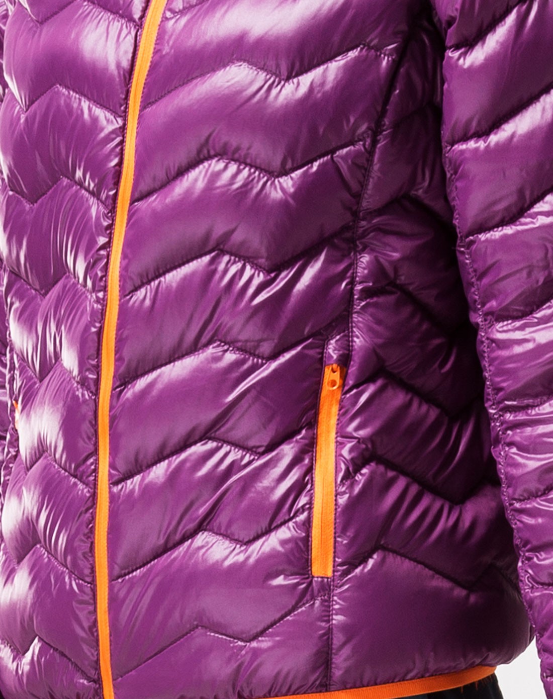 时尚轻便 女款紫罗兰/暗紫羽绒服