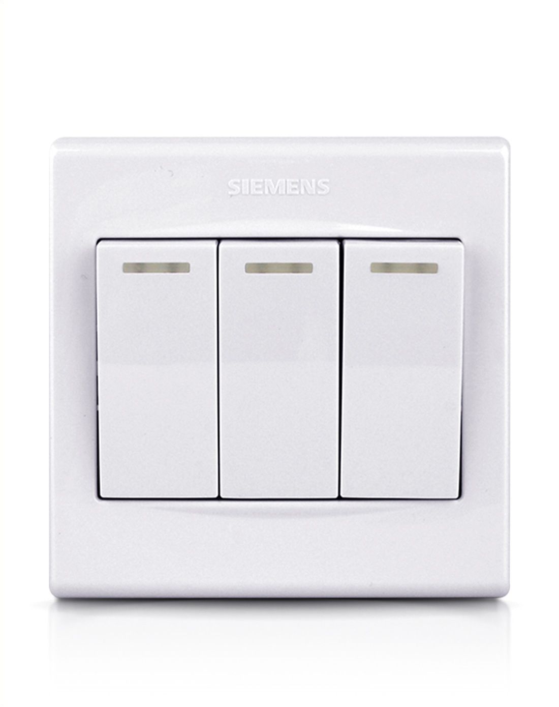 品宜雅白三开单控开关(4只起售)