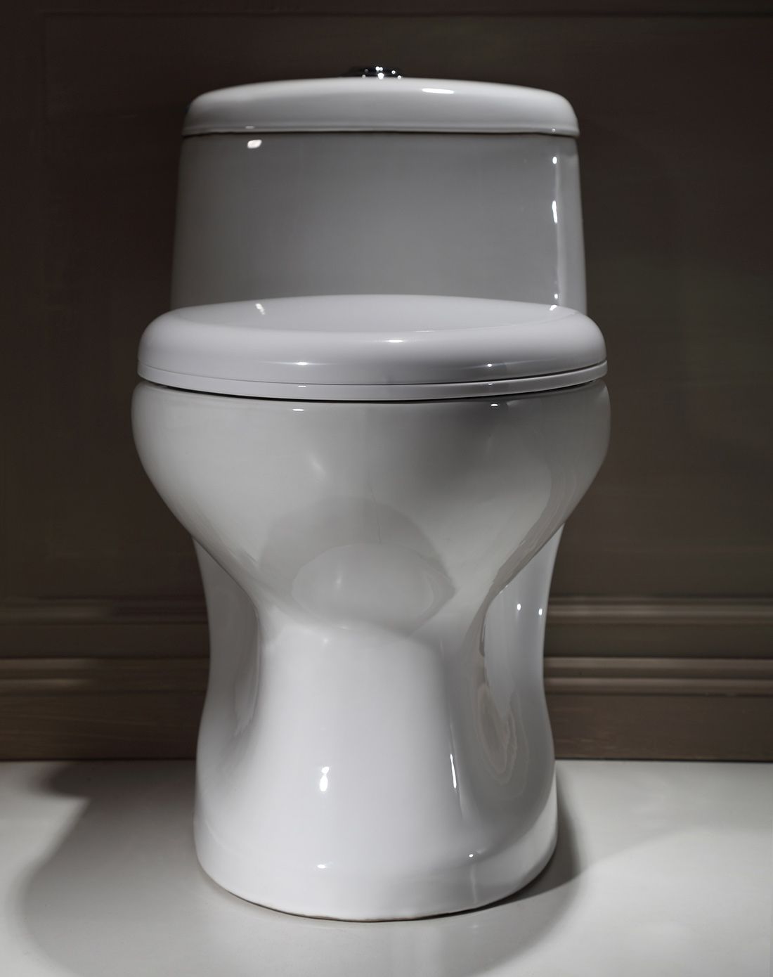 > 直冲式超强冲力节水地排马桶jy717