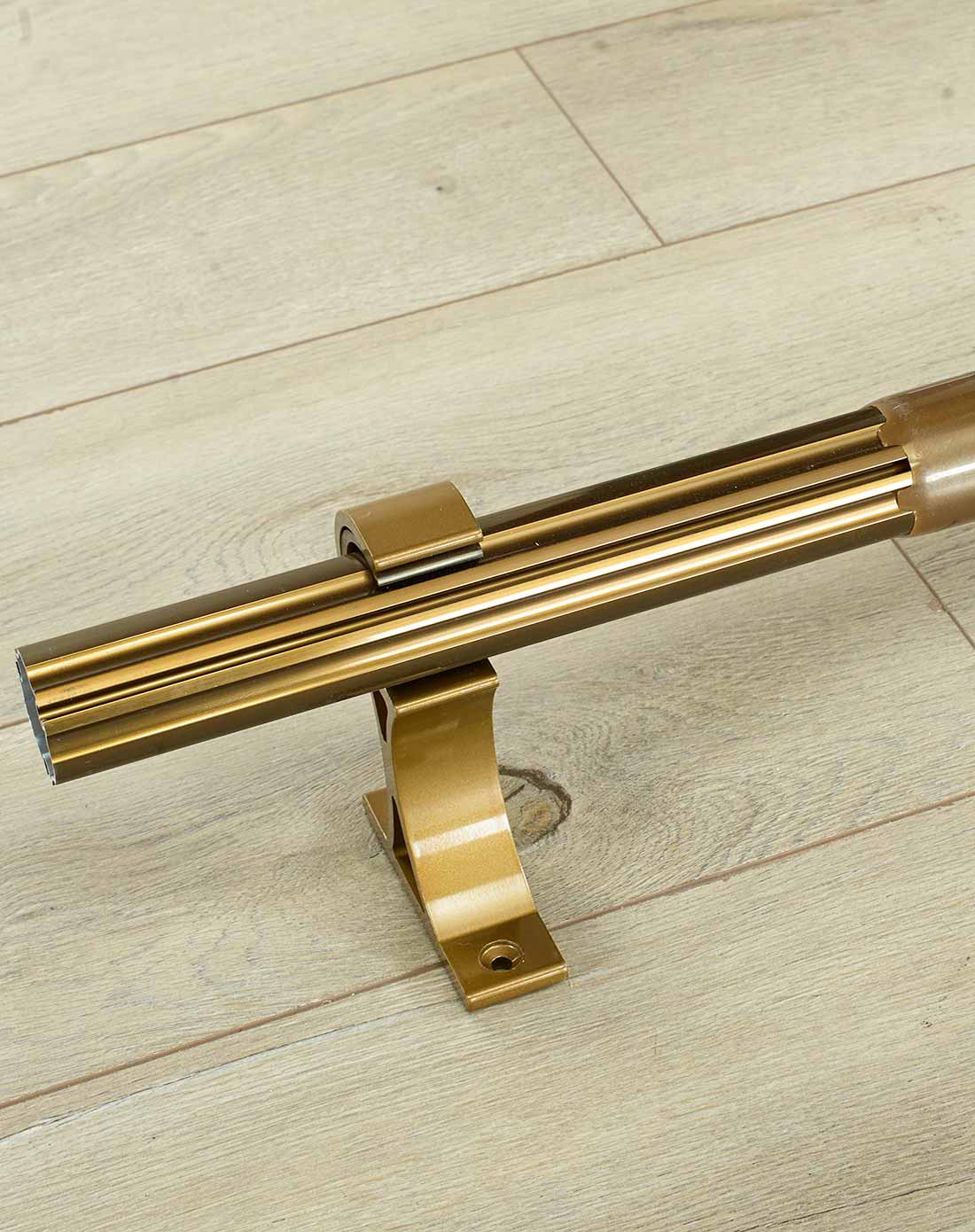 加厚铝合金可伸缩罗马杆单杆