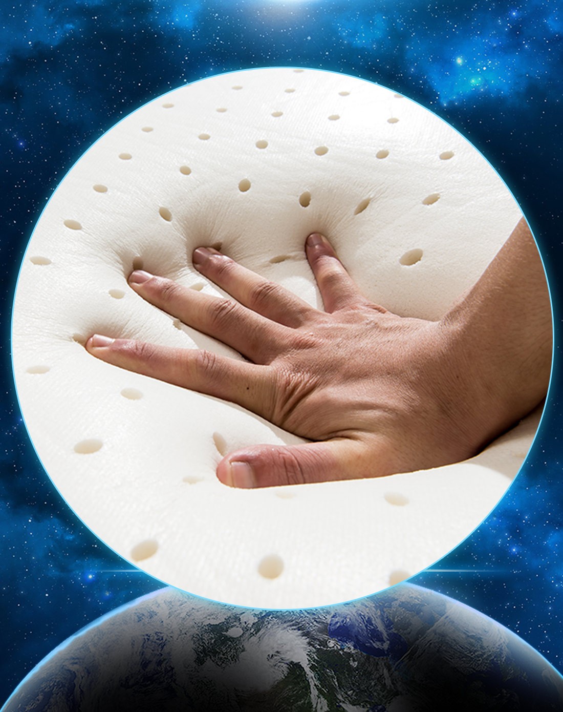 > 泰国进口纯天然乳胶床垫5cm厚b1005