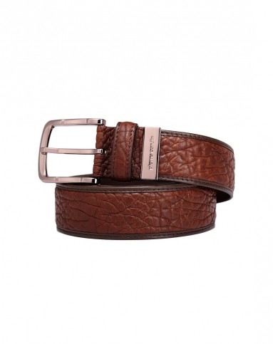 一口价尊贵沉稳耗牛皮男士针扣皮带