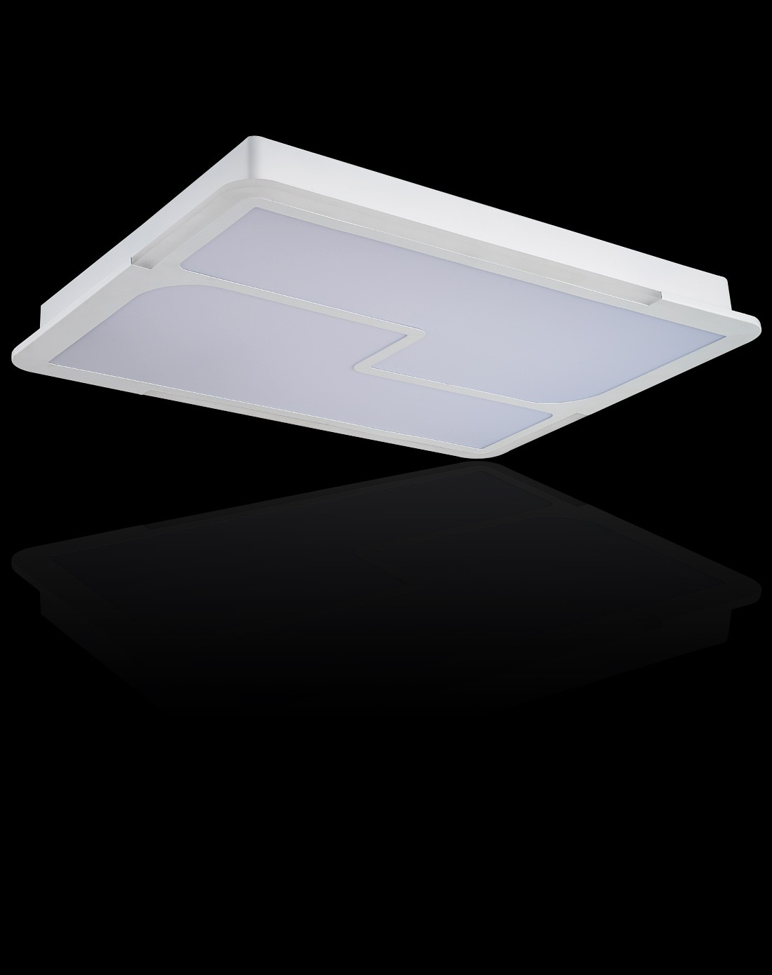 创意长方形led吸顶灯88w带遥控