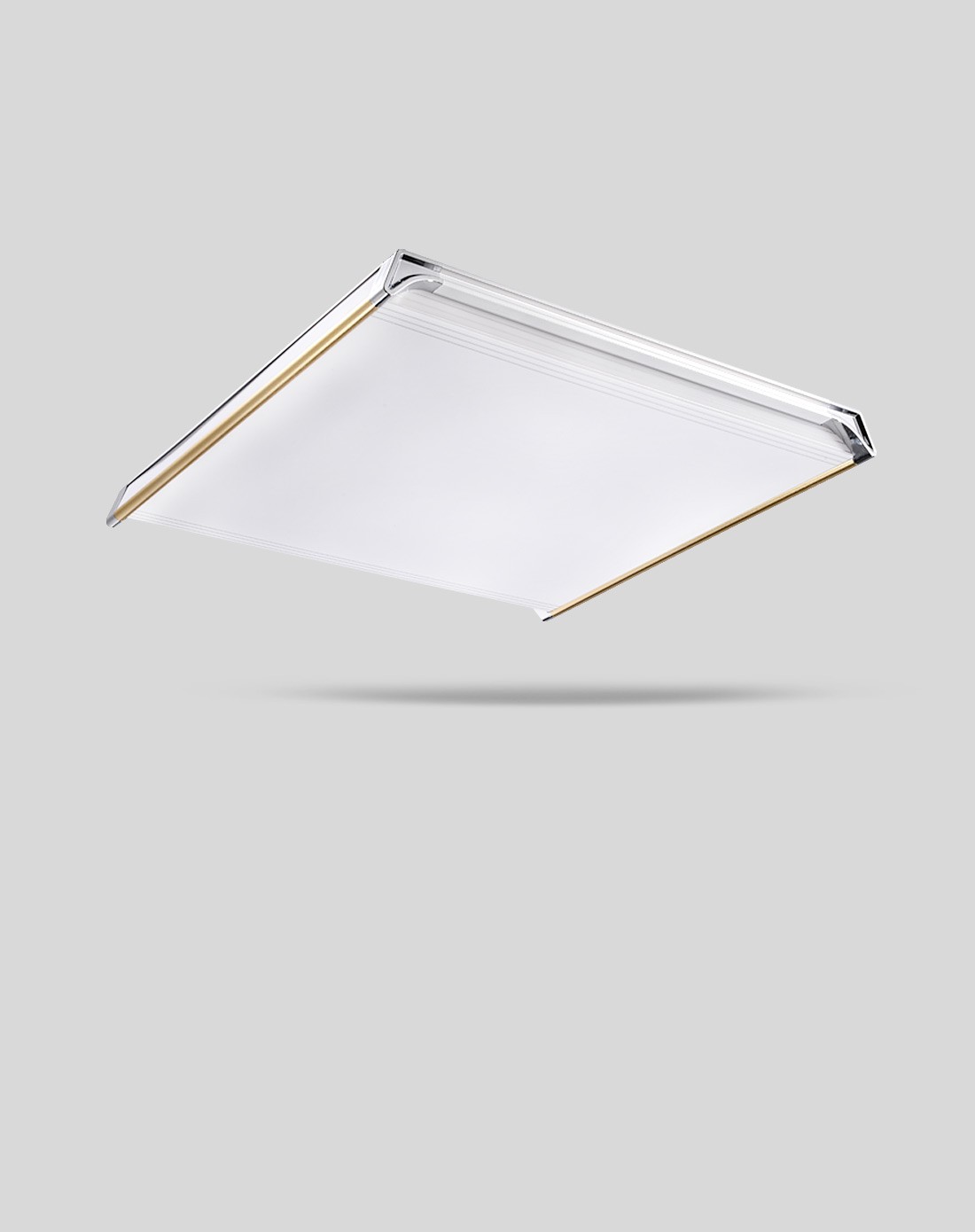 铝合金框吸顶灯 三色温48w