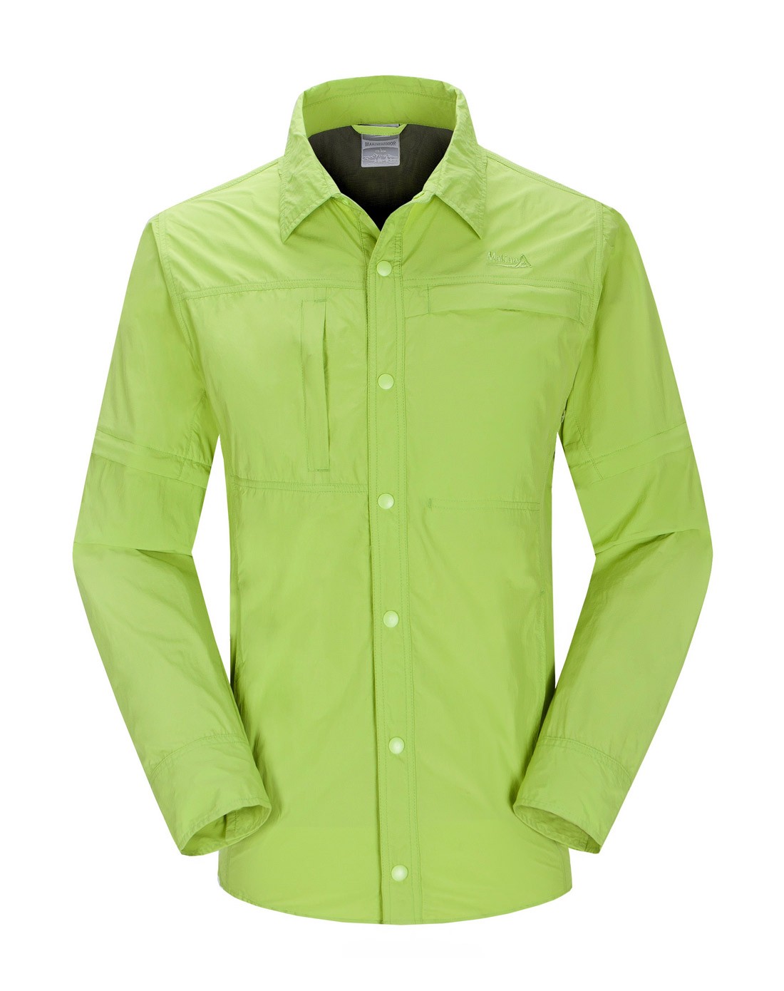 俩节可拆卸快干透气 男士鲜绿速干衣