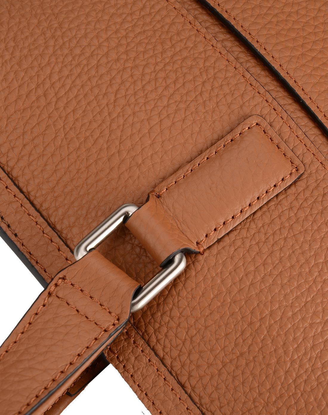 男款黄色爱马仕牛皮商务公文包